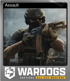 WARDOGS Assault foil trading card