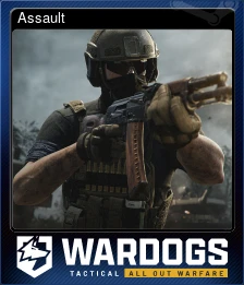 WARDOGS Assault trading card