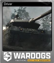WARDOGS Driver foil trading card