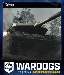 WARDOGS Driver trading card