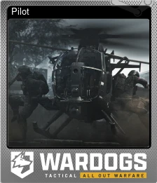 WARDOGS Pilot foil trading card