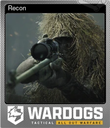 WARDOGS Recon foil trading card
