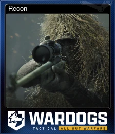 WARDOGS Recon trading card