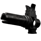.30 Cal Steel Black Flash Hider