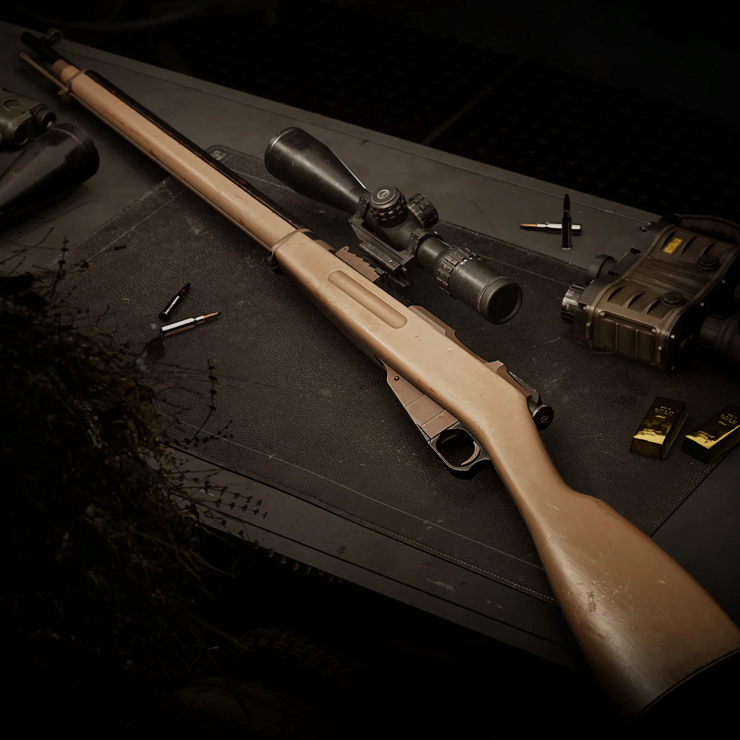 Two Tone Desert Skin auf Mosin Nagant