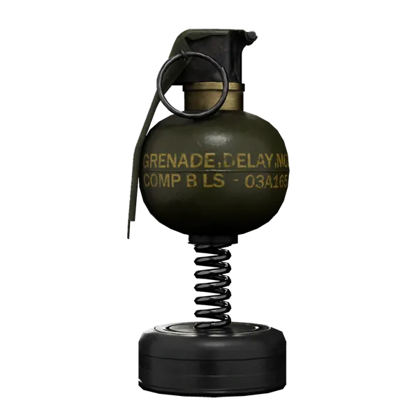 Grenade Bobblehead