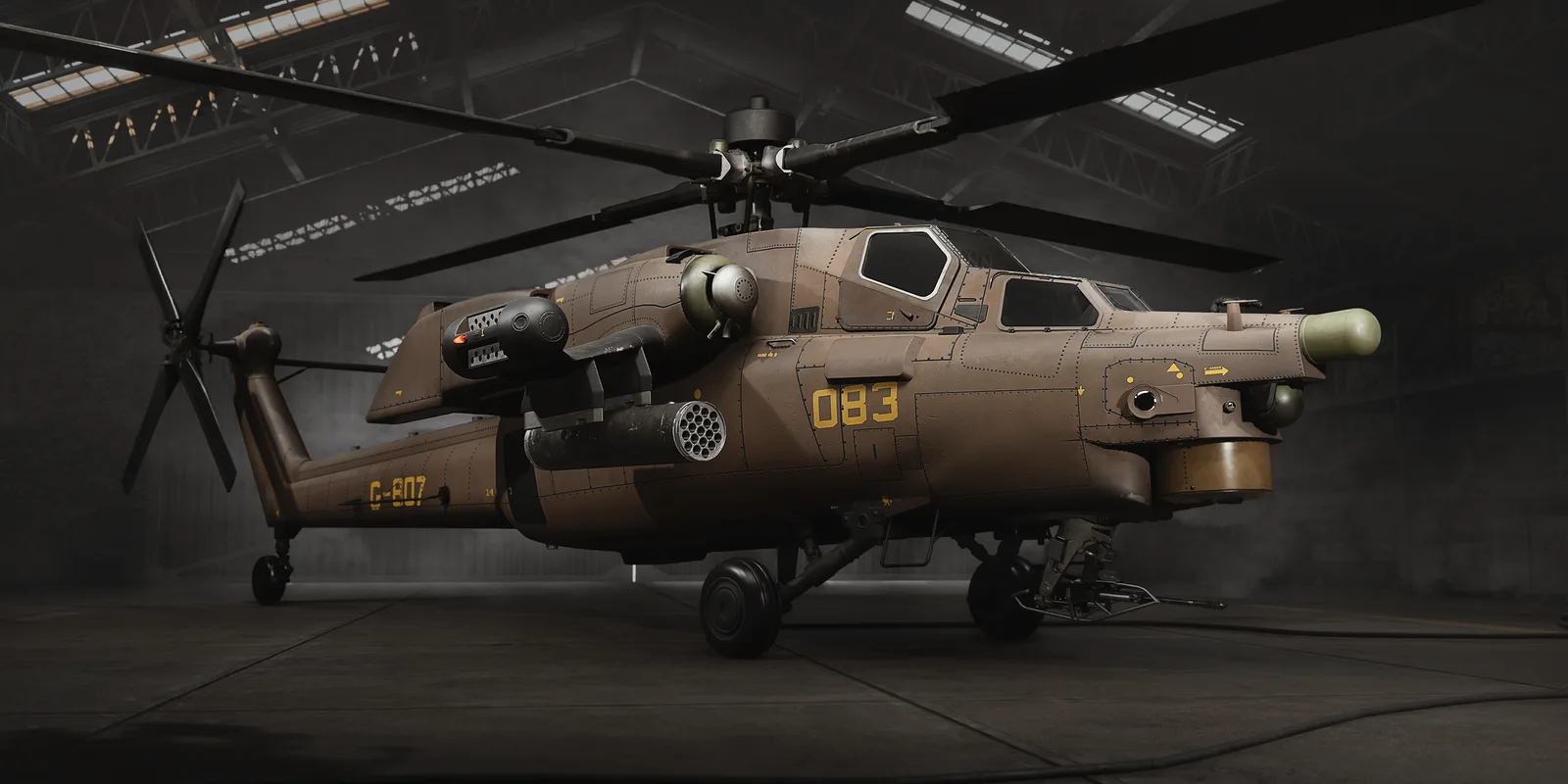Two-Tone Desert camo on the Havoc